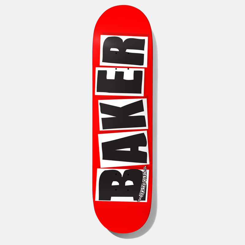 Baker Skate Boards Brand Logo Deck Black 8.475