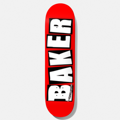 Baker Skateboards Brand Logo White Deck Og Shape 8.25