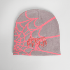 Bokeh Brand Embroidered Spider Web Beanie