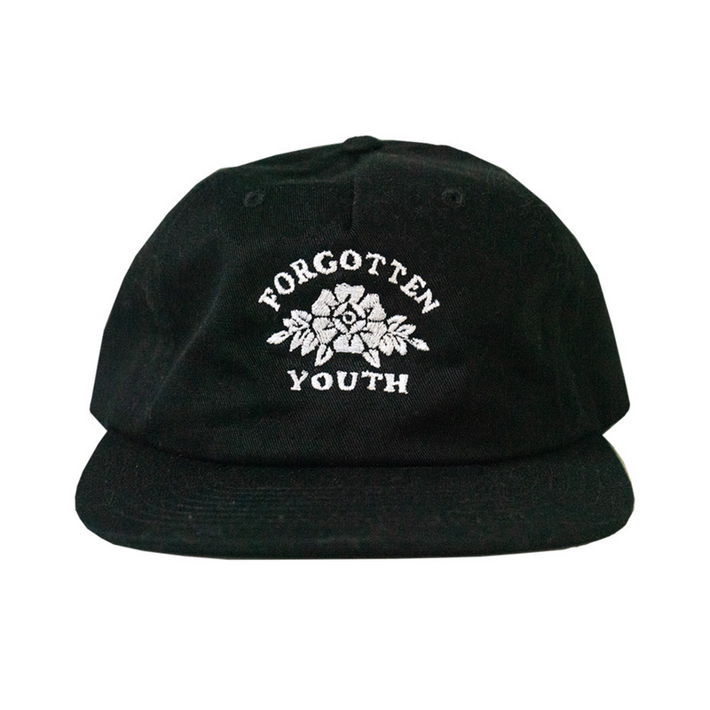 Forgotten Youth Classic Bloom Logo Pinched Strap Back Hat