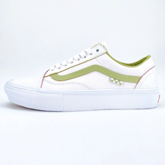 Vans Skate Old Skool White/Mint Wear-away shoe