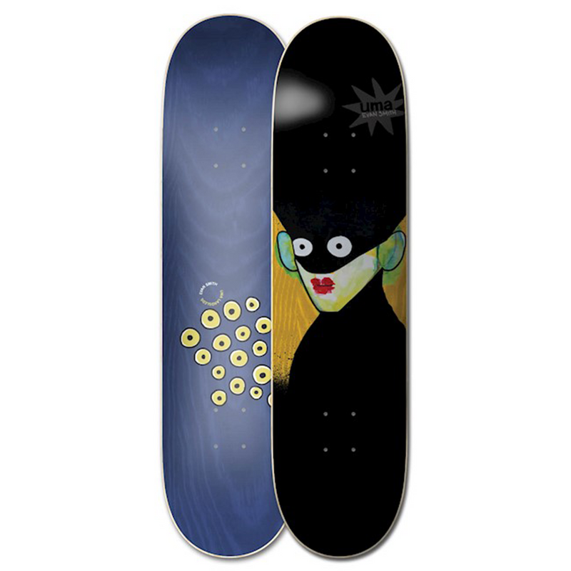 Uma Landsleds Skateboards Superish Evan Deck 8.0